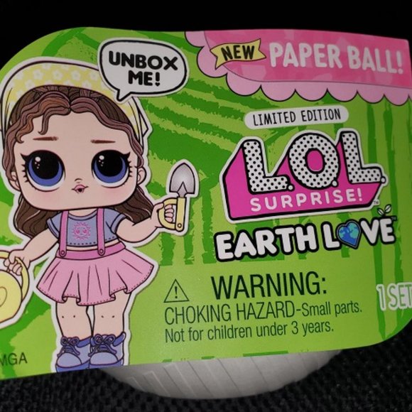 LOT OF 10 : LOL SURPRISE! MINI MYSTERY BALLS - EARTH LOVE - SEALED - NIB - Picture 5 of 8